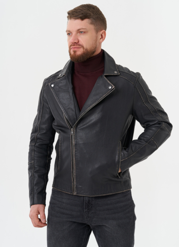 Кожаная куртка "косуха" 