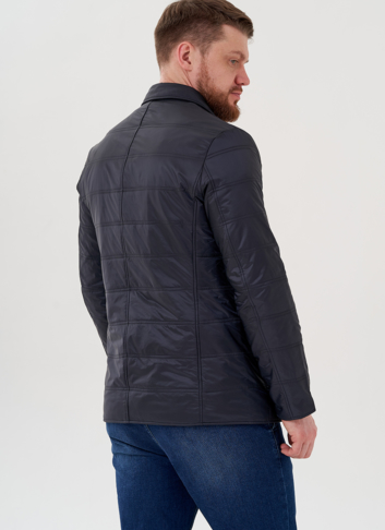 Мужская куртка синего цвета 
